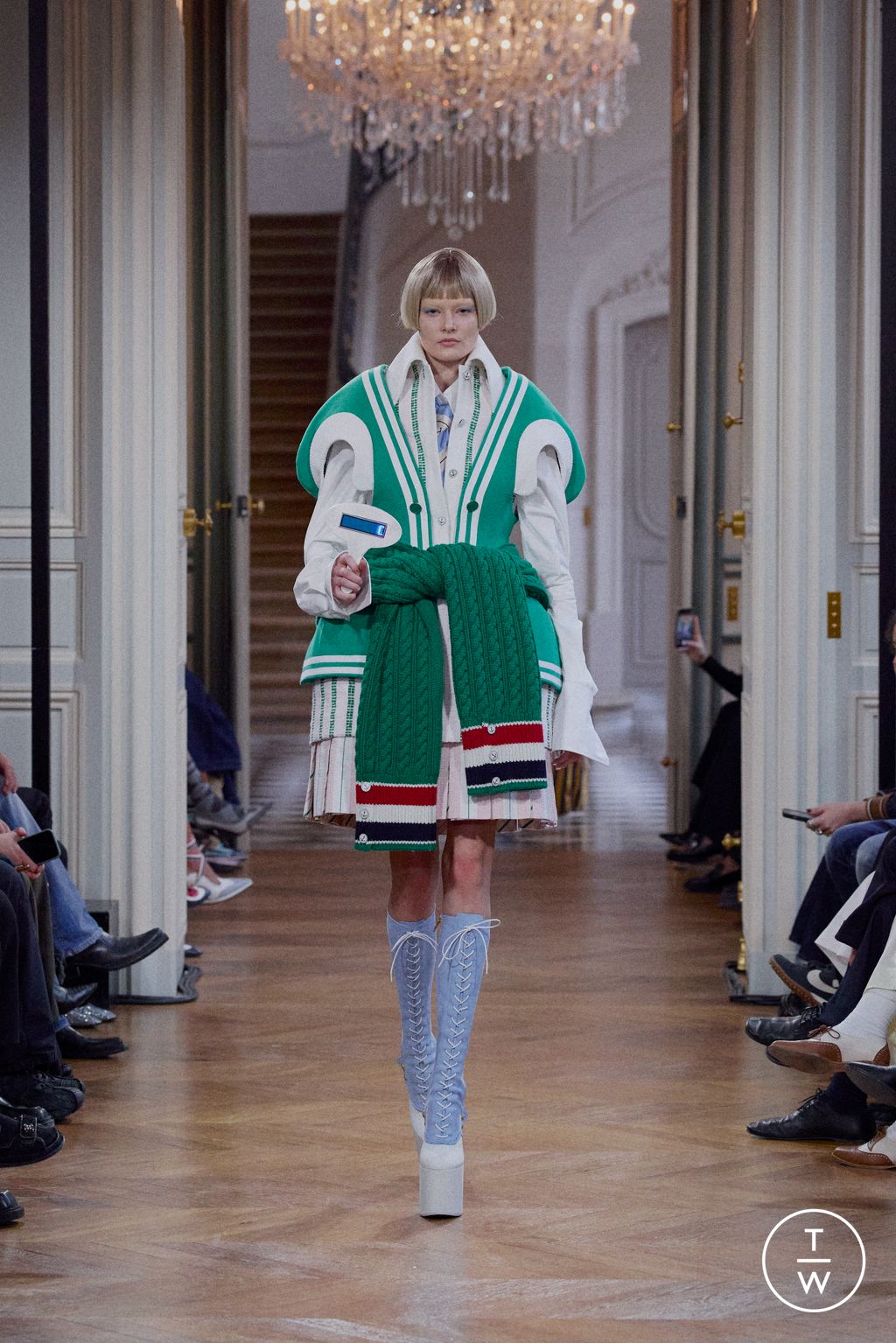 Fashion Week Paris Spring/Summer 2026 look 43 de la collection Thom Browne womenswear