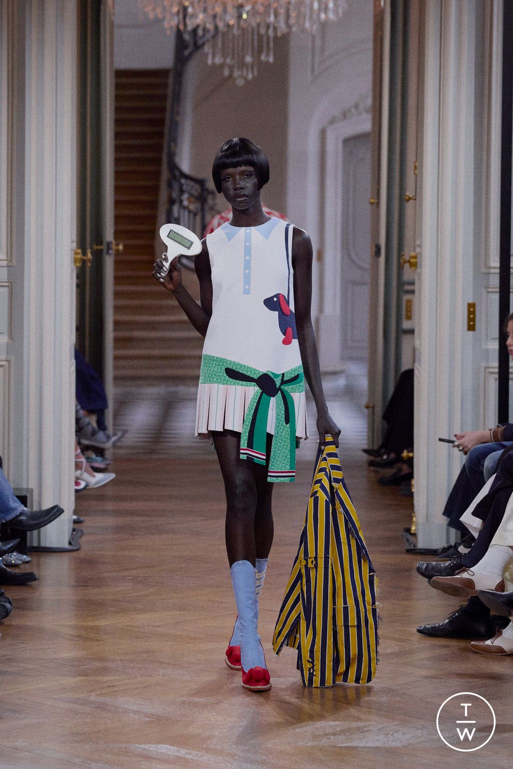 Fashion Week Paris Spring/Summer 2026 look 44 from the Thom Browne collection 女装