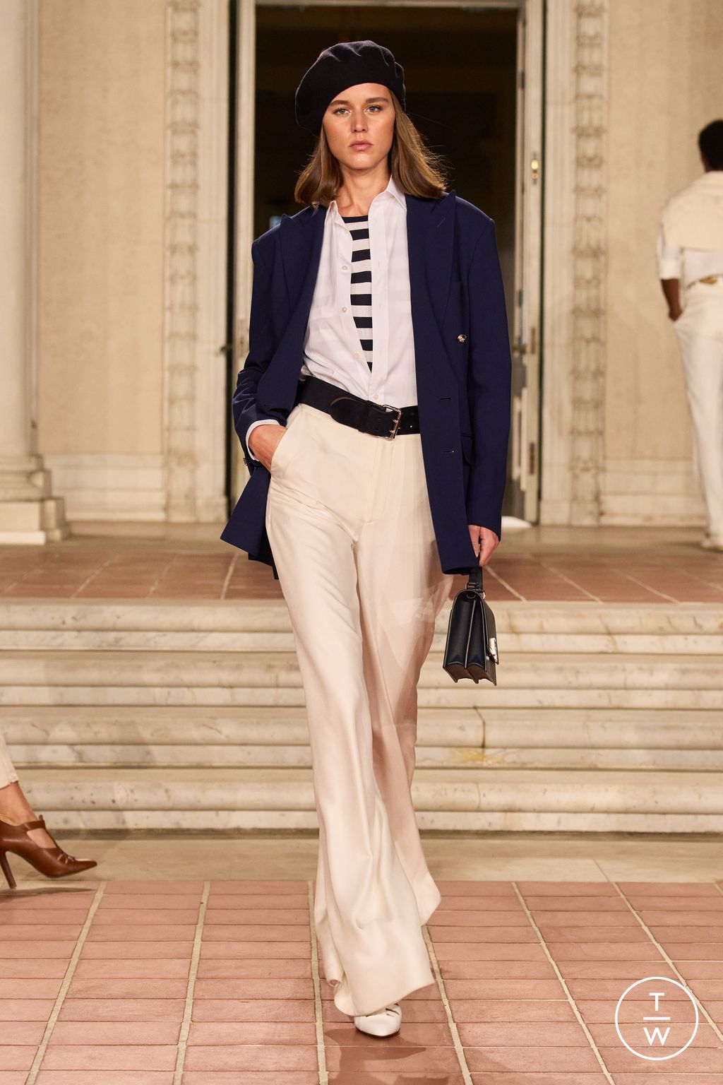 Fashion Week New York Spring/Summer 2023 look 45 from the Ralph Lauren collection womenswear