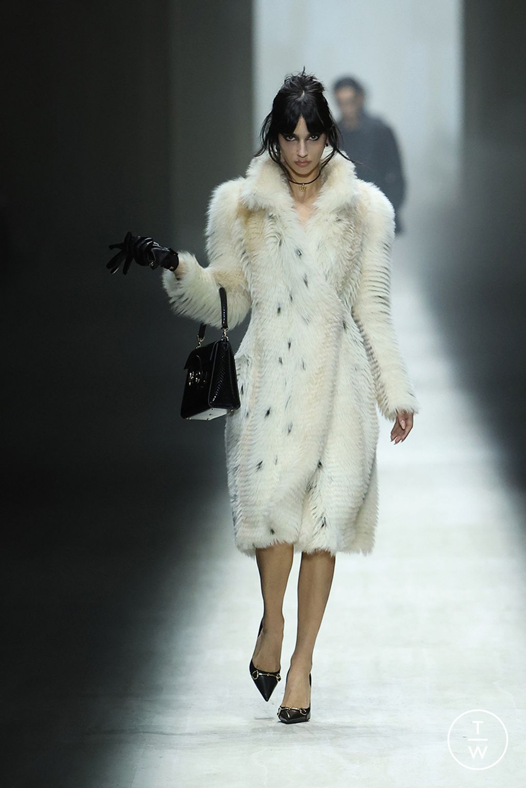 Fashion Week Milan Fall/Winter 2026 look 46 from the Gucci collection womenswear