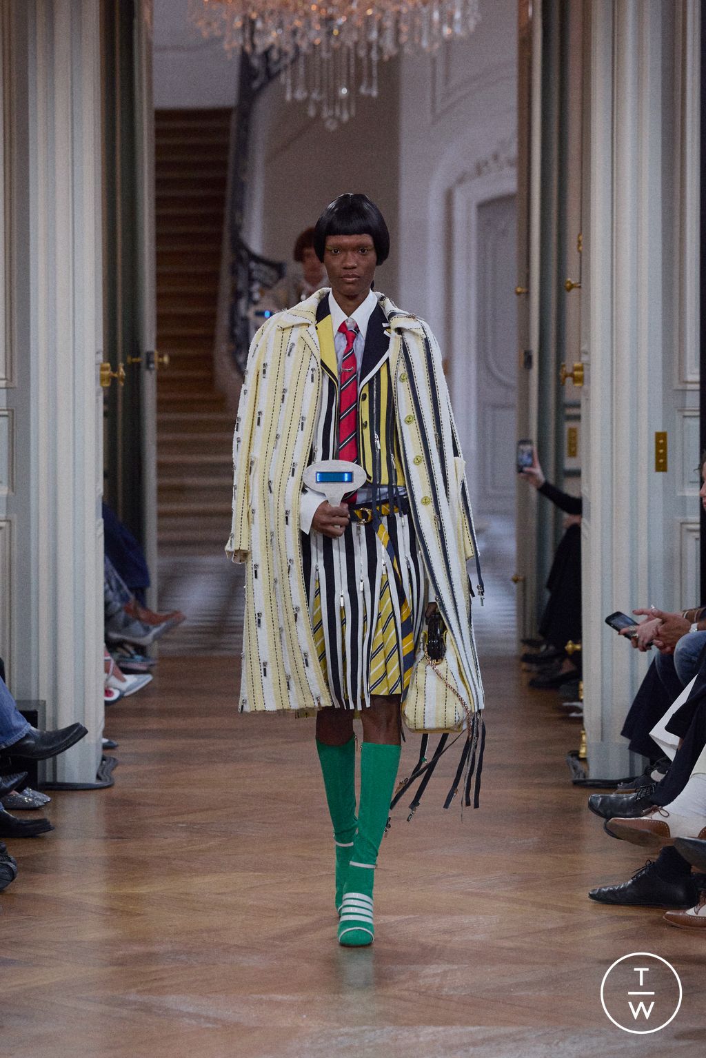 Fashion Week Paris Spring/Summer 2026 look 48 from the Thom Browne collection 女装