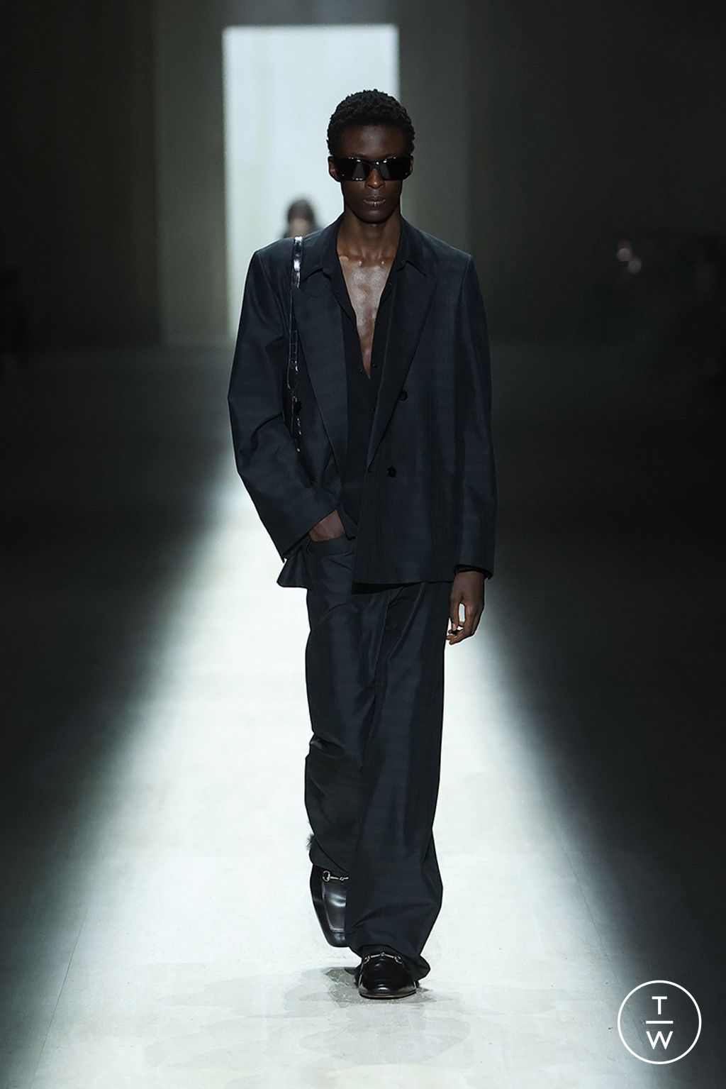 Fashion Week Milan Fall/Winter 2026 look 49 from the Gucci collection womenswear