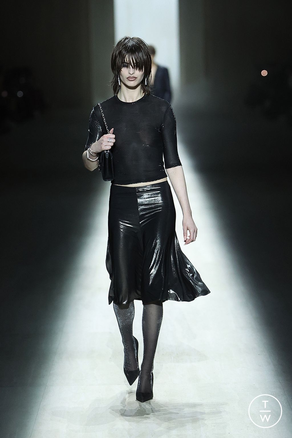 Fashion Week Milan Fall/Winter 2026 look 50 from the Gucci collection 女装