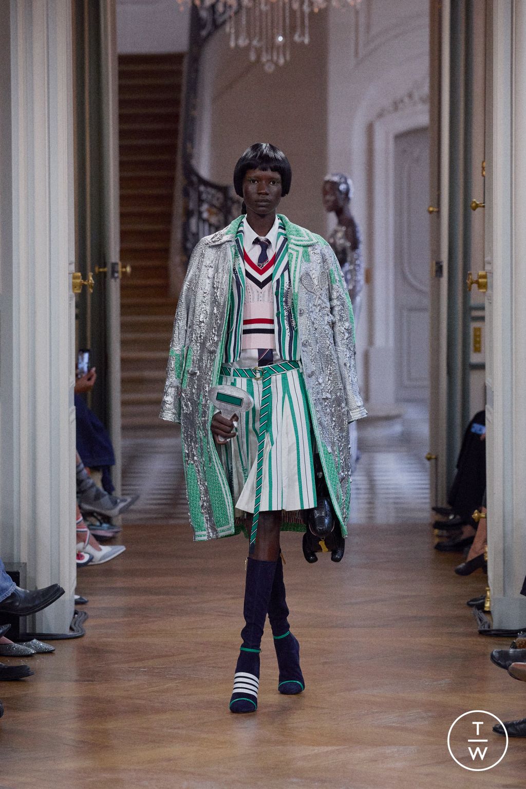 Fashion Week Paris Spring/Summer 2026 look 52 de la collection Thom Browne womenswear
