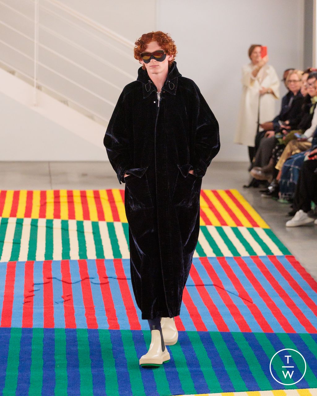 Fashion Week Milan Fall/Winter 2024 look 6 from the Sunnei collection womenswear