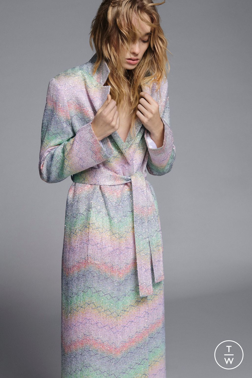 Fashion Week Milan Pre-Fall 2026 look 6 from the Missoni collection 女装