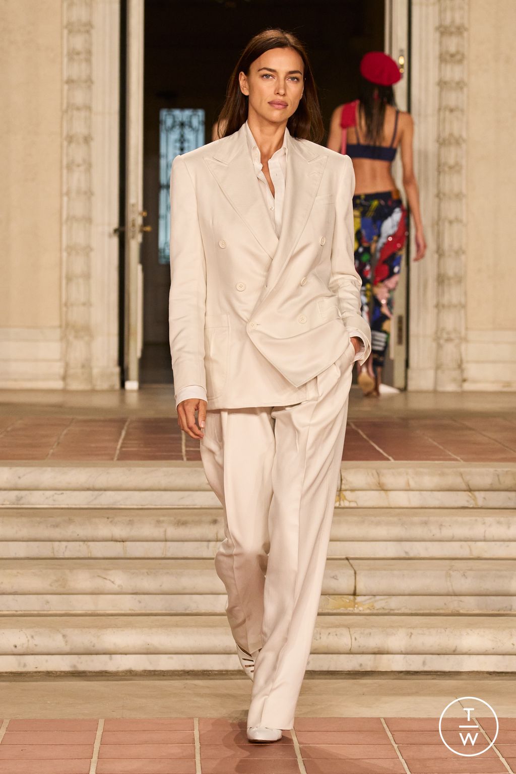 Fashion Week New York Spring/Summer 2023 look 65 from the Ralph Lauren collection 女装