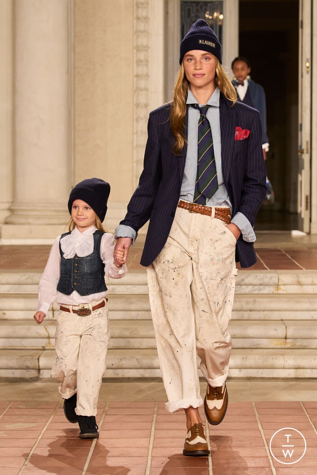 Fashion Week New York Spring/Summer 2023 look 69 from the Ralph Lauren collection 女装
