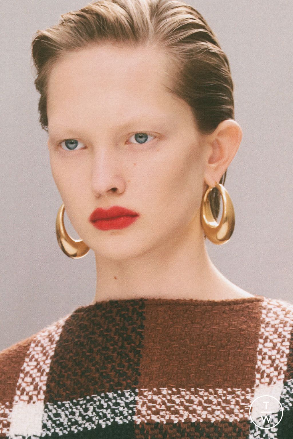 Fashion Week Paris Fall/Winter 2026 look 8 from the Celine collection womenswear accessories