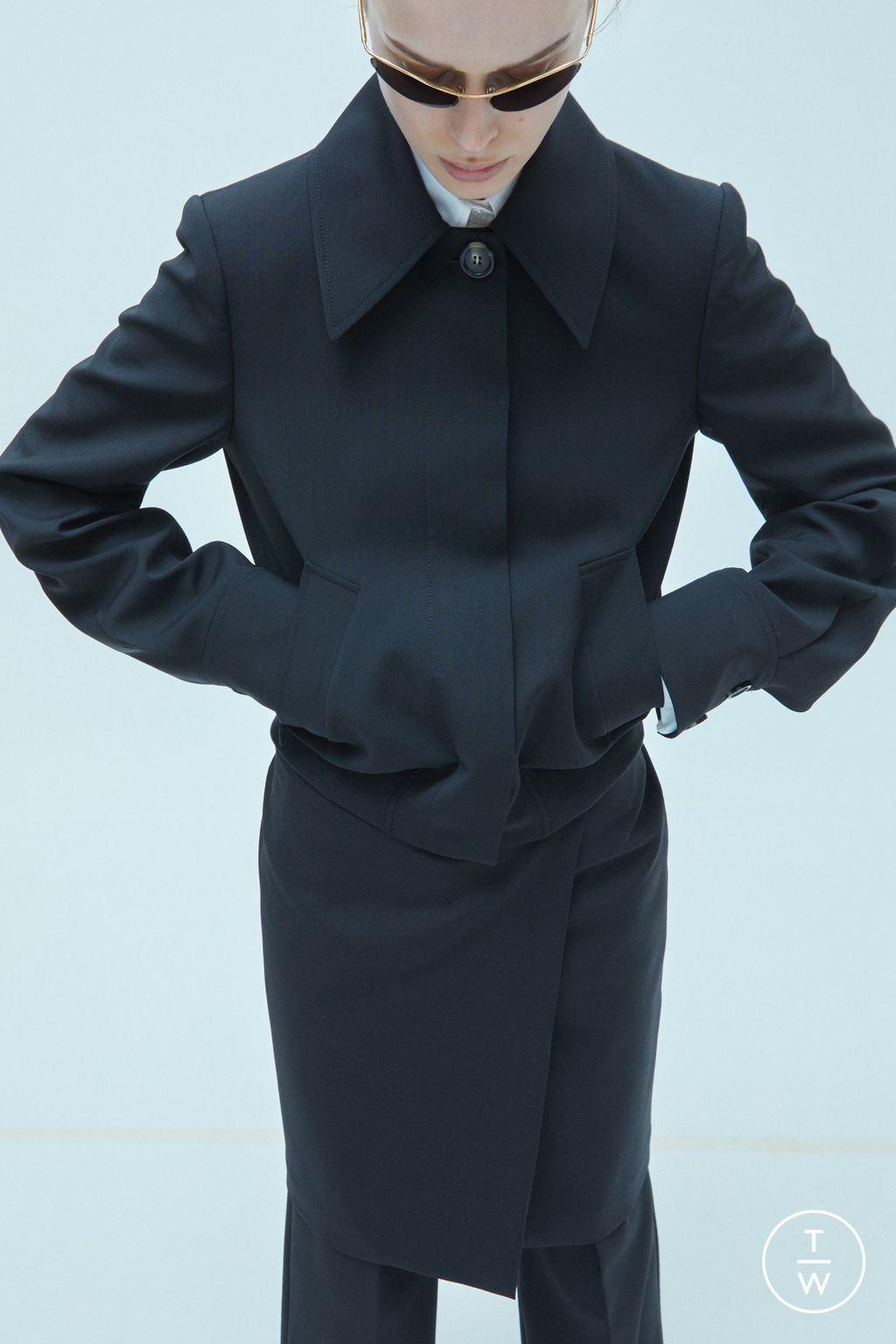 Fashion Week Milan Resort 2024 look 7 from the Sportmax collection 女装