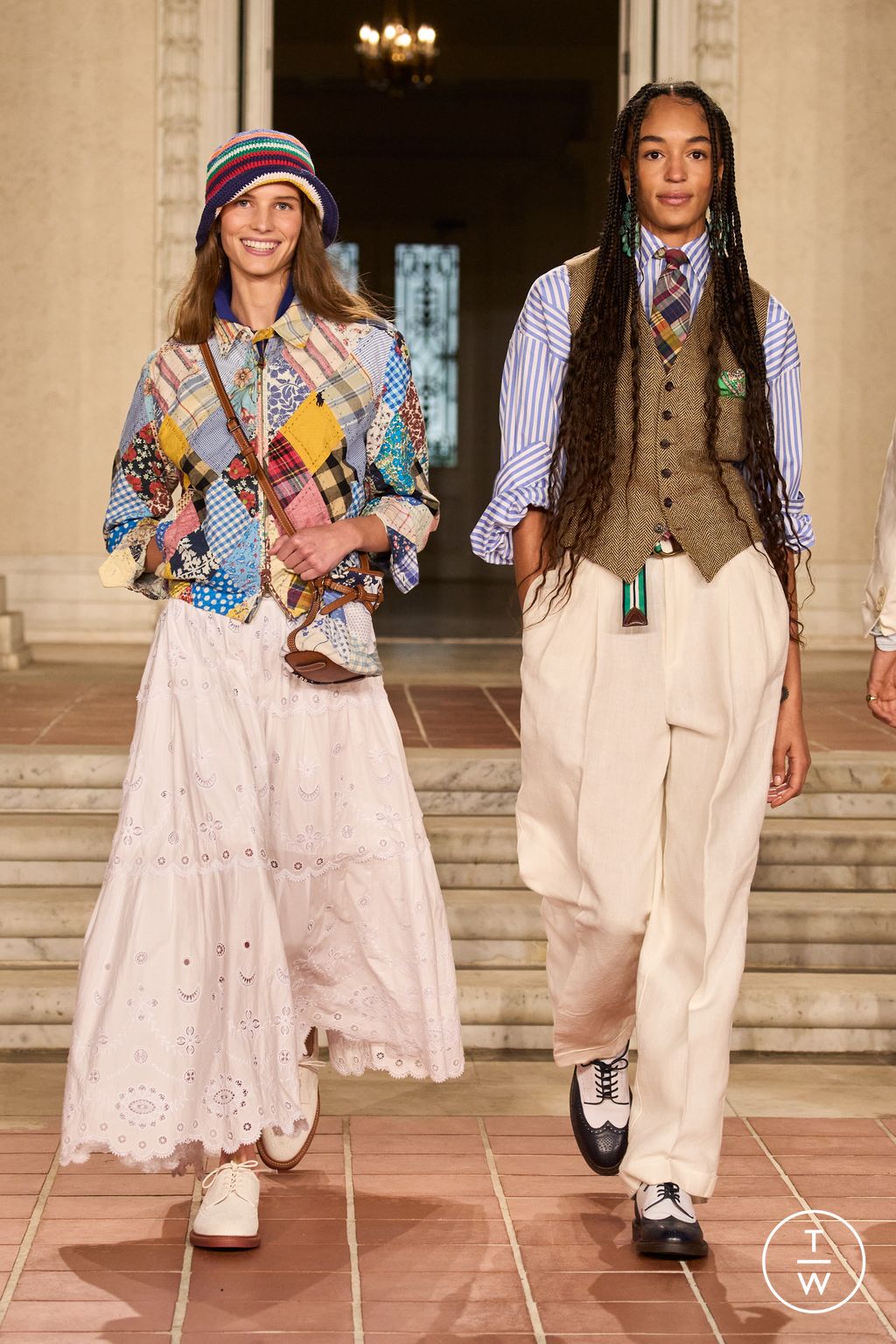 Fashion Week New York Spring/Summer 2023 look 74 from the Ralph Lauren collection 女装