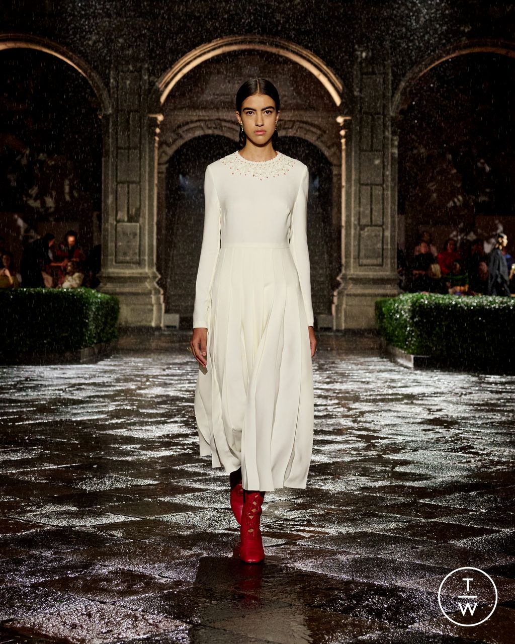 Fashion Week Paris Resort 2024 look 8 de la collection Christian Dior womenswear