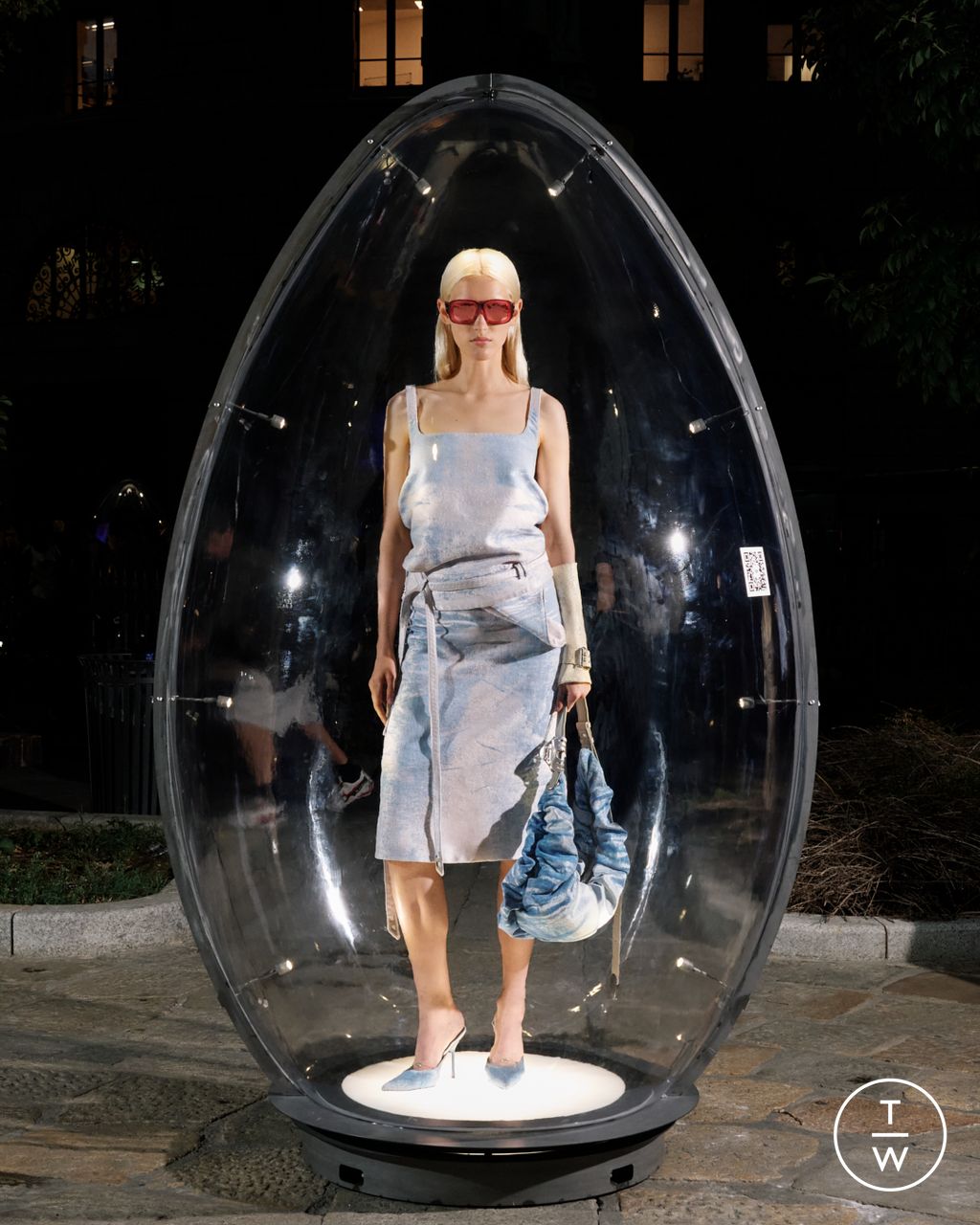 Fashion Week Milan Spring/Summer 2026 look 8 from the DIESEL collection womenswear