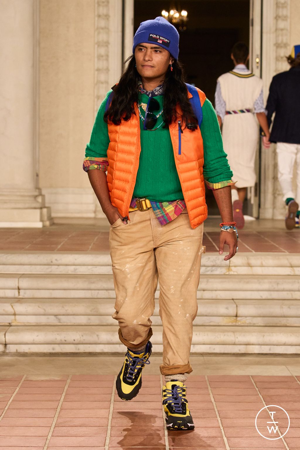Fashion Week New York Spring/Summer 2023 look 86 from the Ralph Lauren collection womenswear