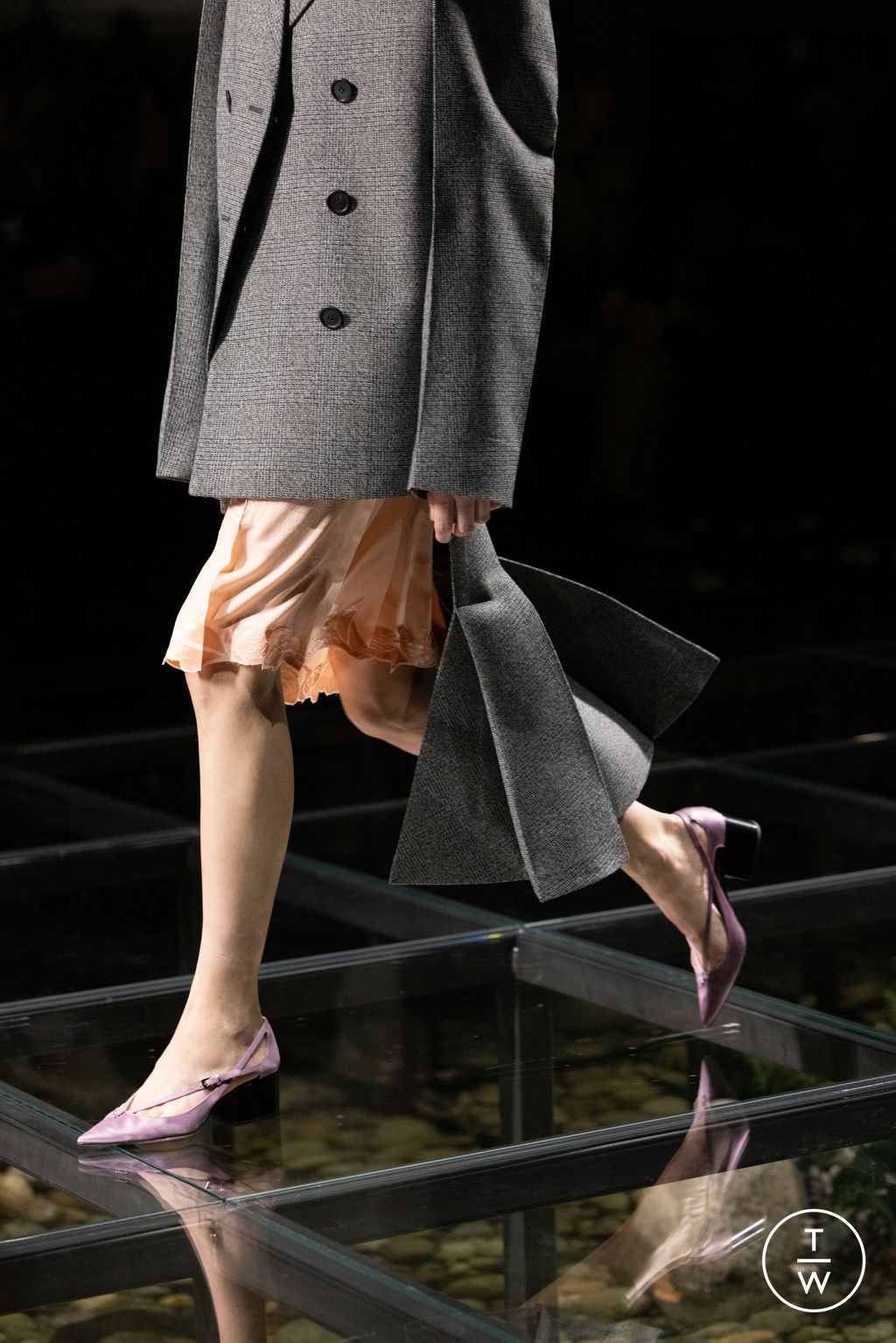 Fashion Week Milan Fall/Winter 2024 look 26 from the Prada collection womenswear accessories