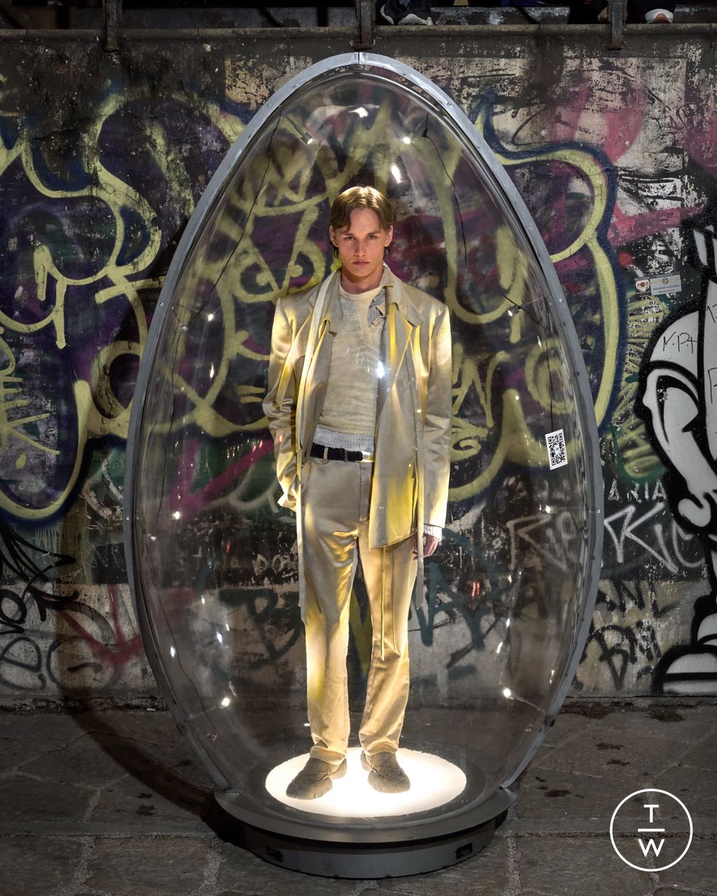 Fashion Week Milan Spring/Summer 2026 look 9 from the DIESEL collection womenswear