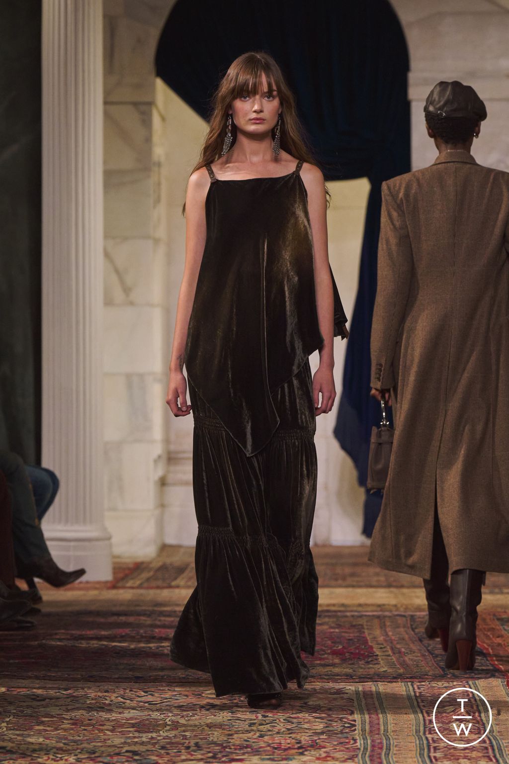 Fashion Week New York Fall/Winter 2026 look 9 de la collection Ralph Lauren womenswear