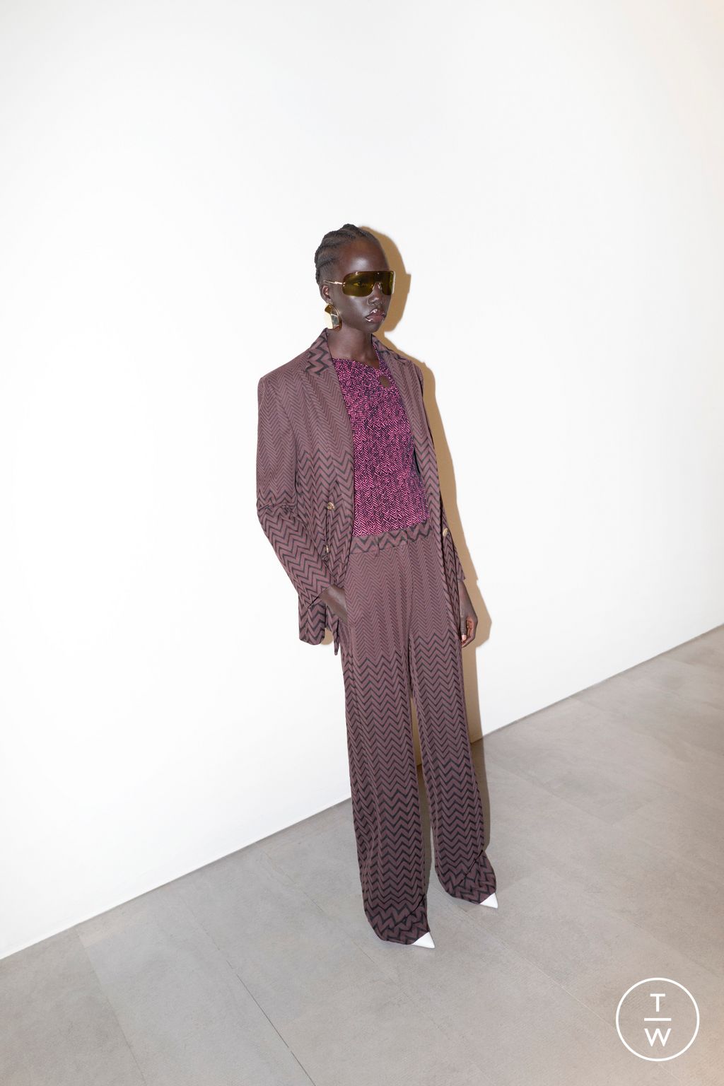 Fashion Week Milan Pre-Fall 2024 look 8 from the Missoni collection womenswear