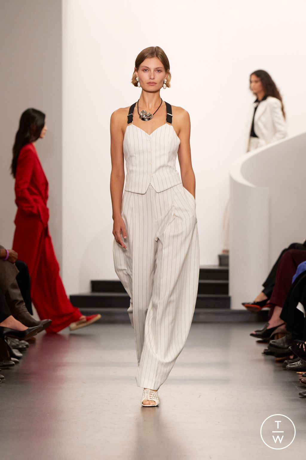 Fashion Week New York Spring/Summer 2026 look 9 from the Ralph Lauren collection 女装