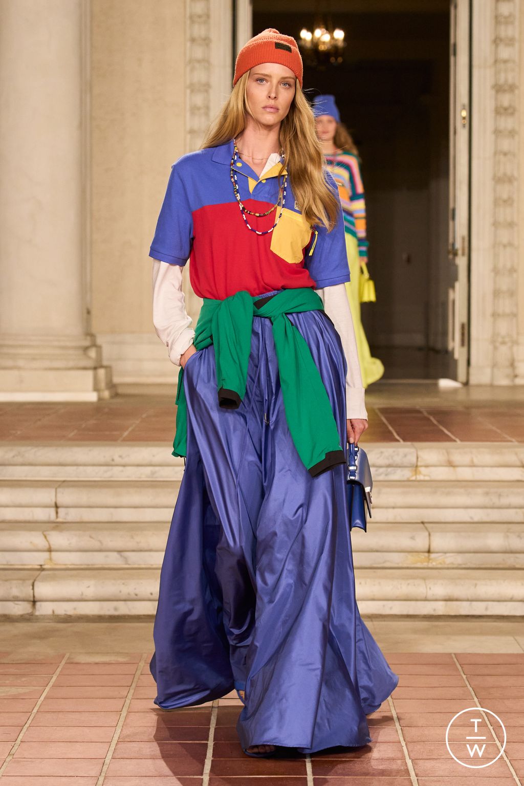 Fashion Week New York Spring/Summer 2023 look 95 from the Ralph Lauren collection 女装