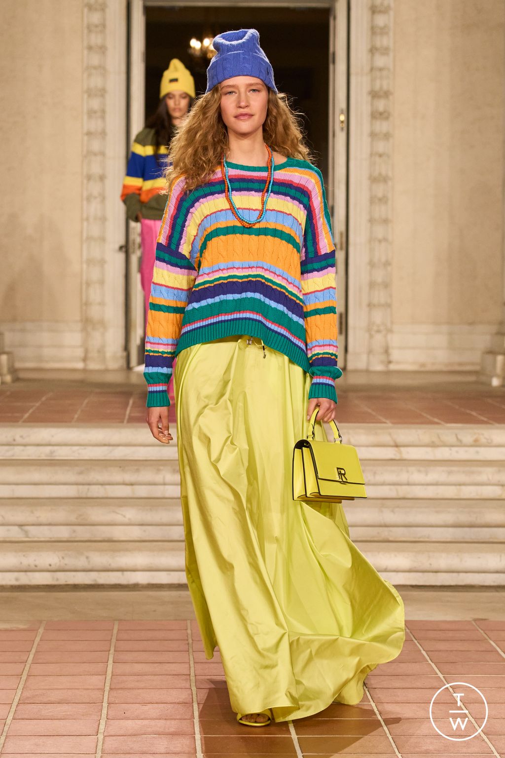 Fashion Week New York Spring/Summer 2023 look 96 from the Ralph Lauren collection 女装