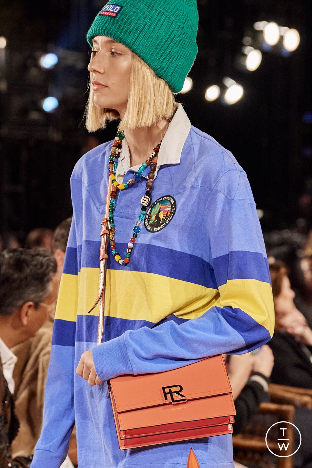 Fashion Week New York Spring/Summer 2023 look 15 from the Ralph Lauren collection womenswear accessories