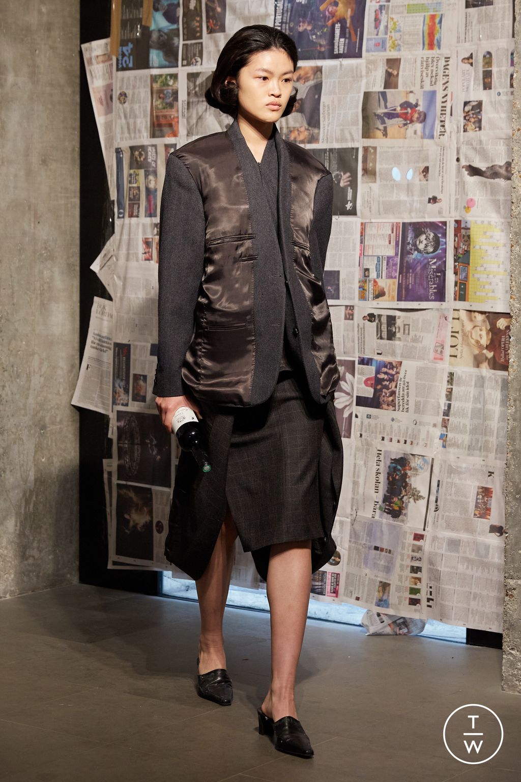 Fashion Week Paris Fall/Winter 2024 look 9 from the Hodakova collection 女装