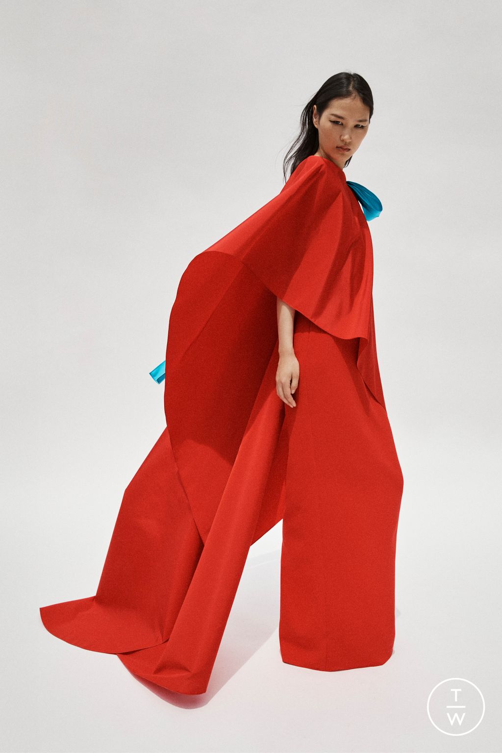 Fashion Week New York Resort 2026 look 1 from the Carolina Herrera collection womenswear
