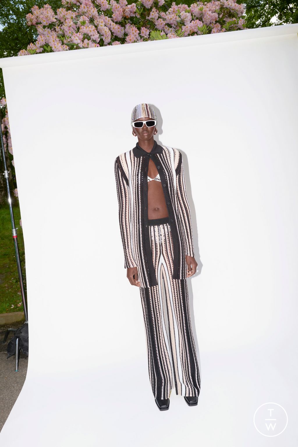 Fashion Week Milan Resort 2025 look 1 from the Missoni collection 女装