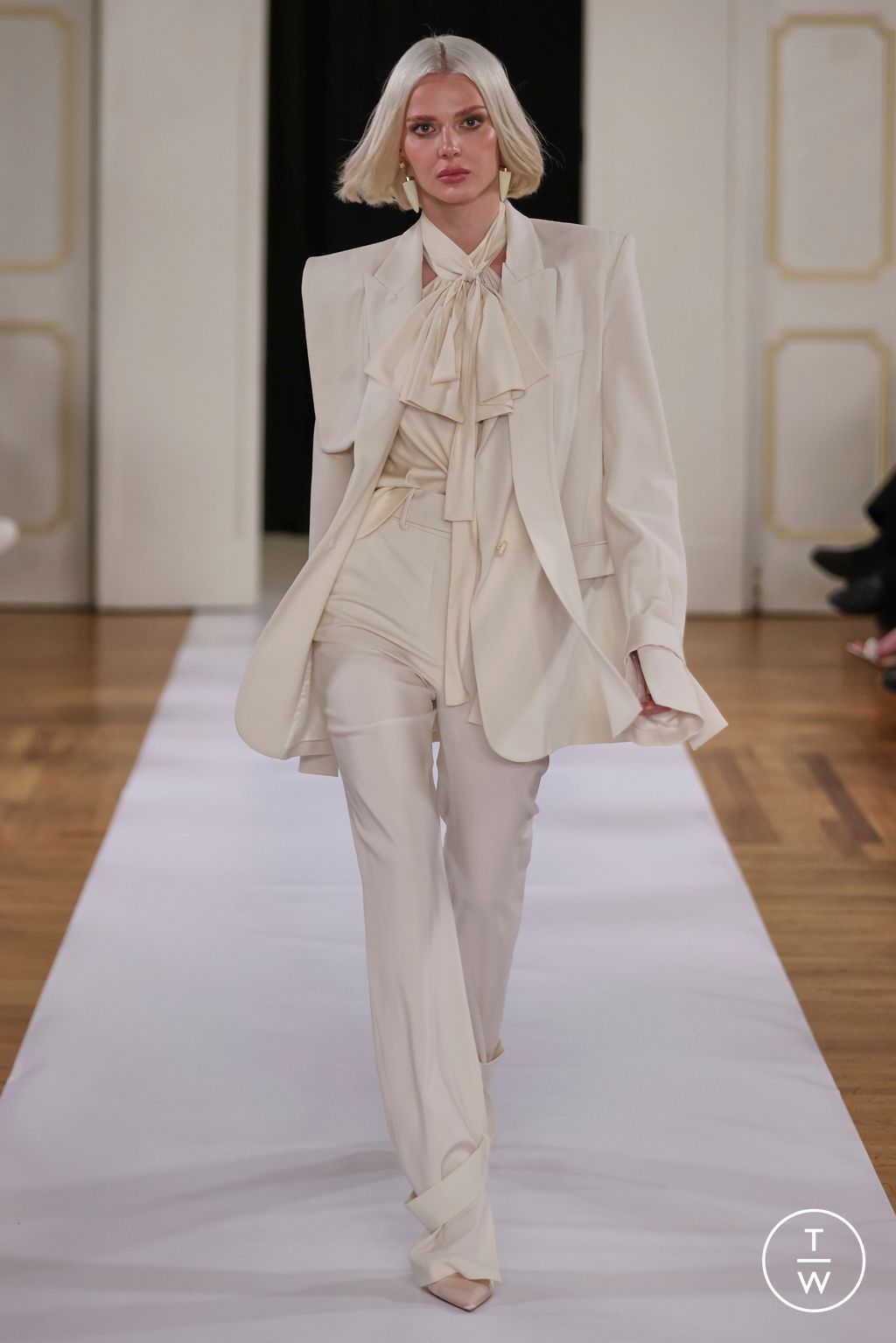 Fashion Week New York Spring/Summer 2025 look 1 from the Aiste Hong collection womenswear