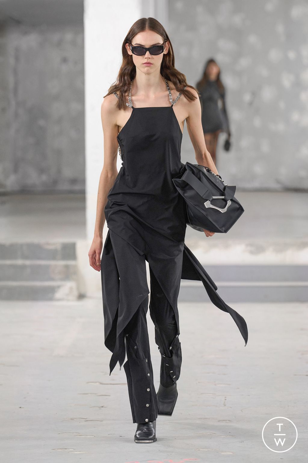 Fashion Week Paris Spring/Summer 2023 look 1 from the Heliot Emil collection womenswear