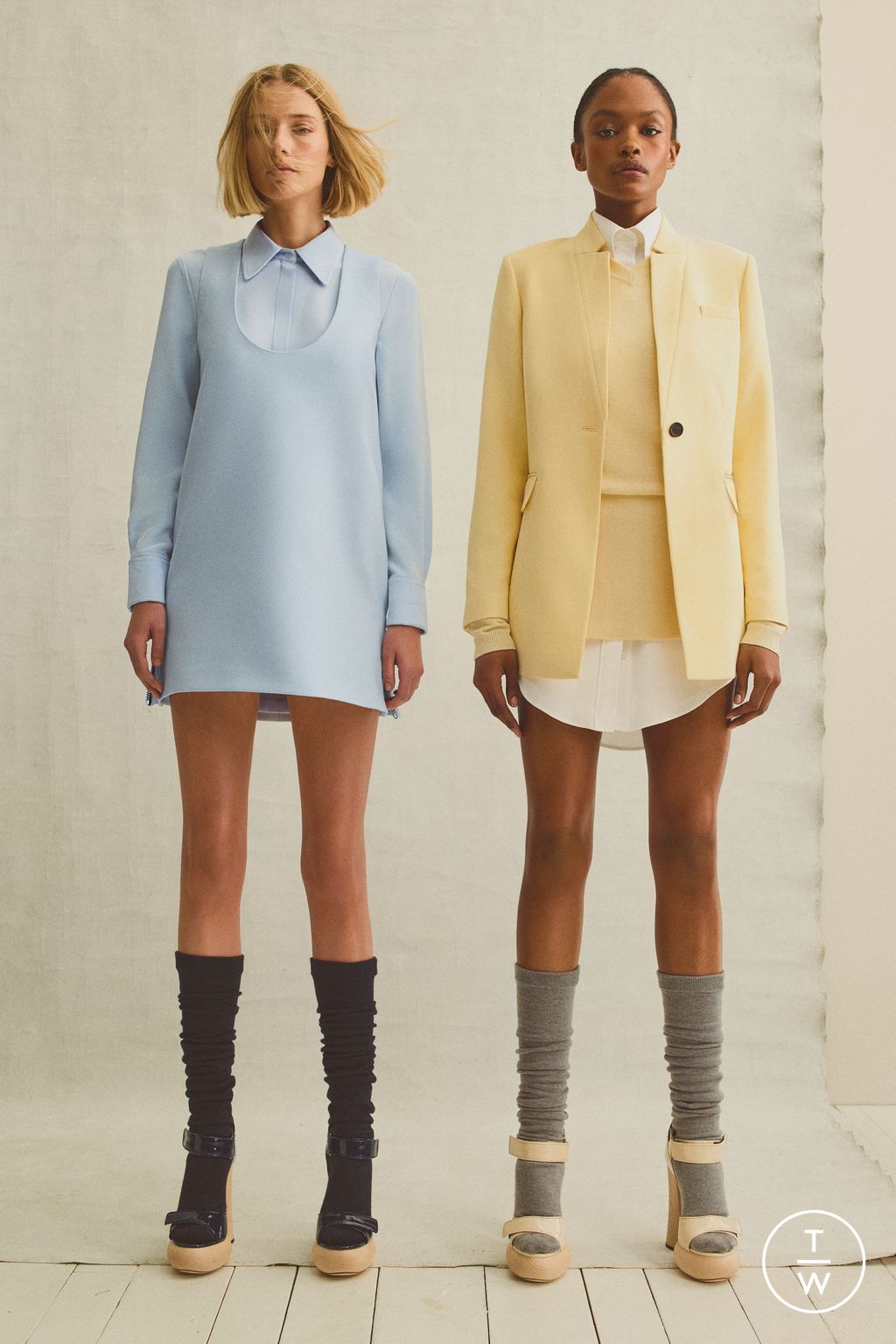 Fashion Week New York Pre-Fall 2023 look 10 de la collection Brandon Maxwell womenswear
