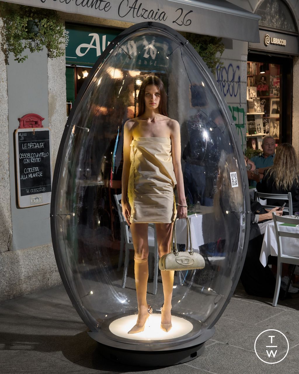 Fashion Week Milan Spring/Summer 2026 look 10 de la collection DIESEL womenswear
