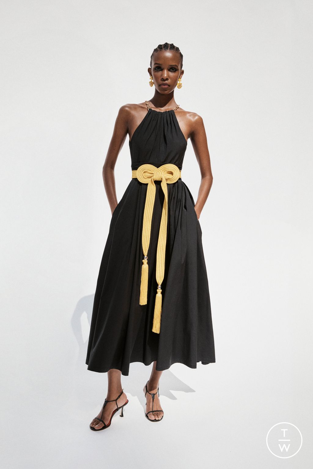Fashion Week New York Resort 2026 look 10 from the Carolina Herrera collection womenswear