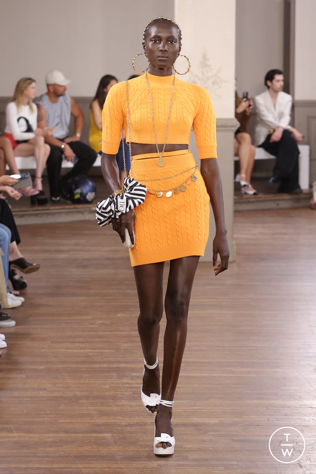 Fashion Week Paris Spring/Summer 2024 look 10 from the Patou collection womenswear