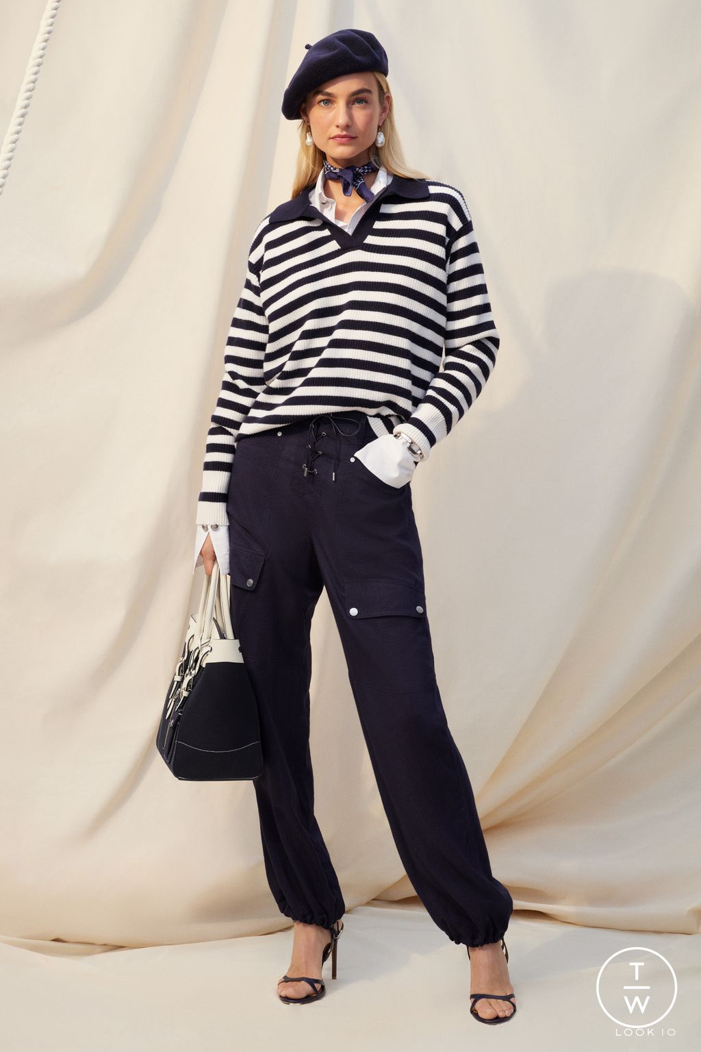 Fashion Week New York Resort 2026 look 10 from the Ralph Lauren collection womenswear