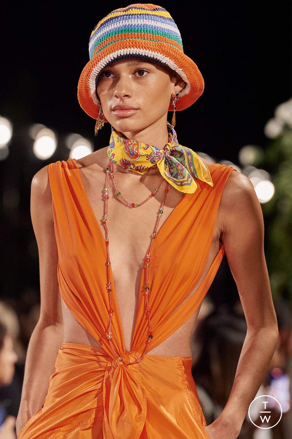 Fashion Week New York Spring/Summer 2023 look 29 de la collection Ralph Lauren womenswear accessories