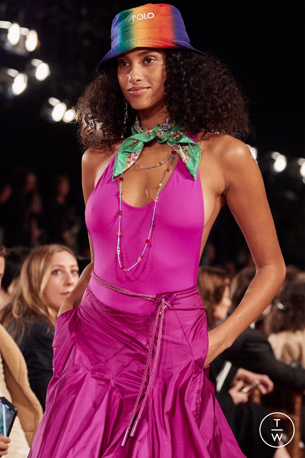 Fashion Week New York Spring/Summer 2023 look 30 from the Ralph Lauren collection 女装配饰