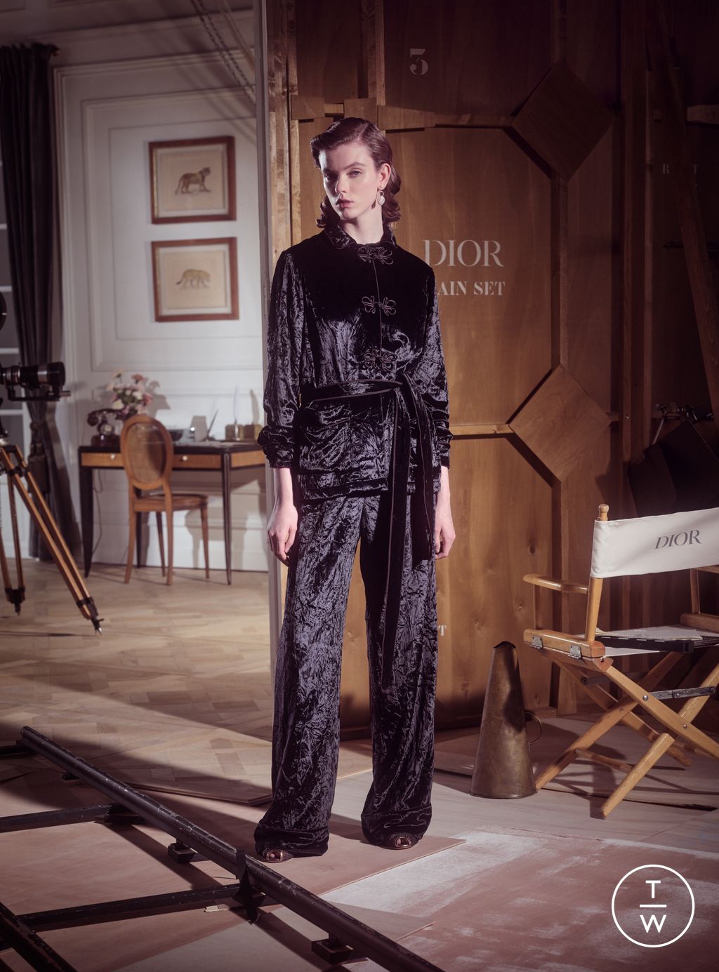 Fashion Week Paris Pre-Fall 2024 look 184 from the Christian Dior collection womenswear