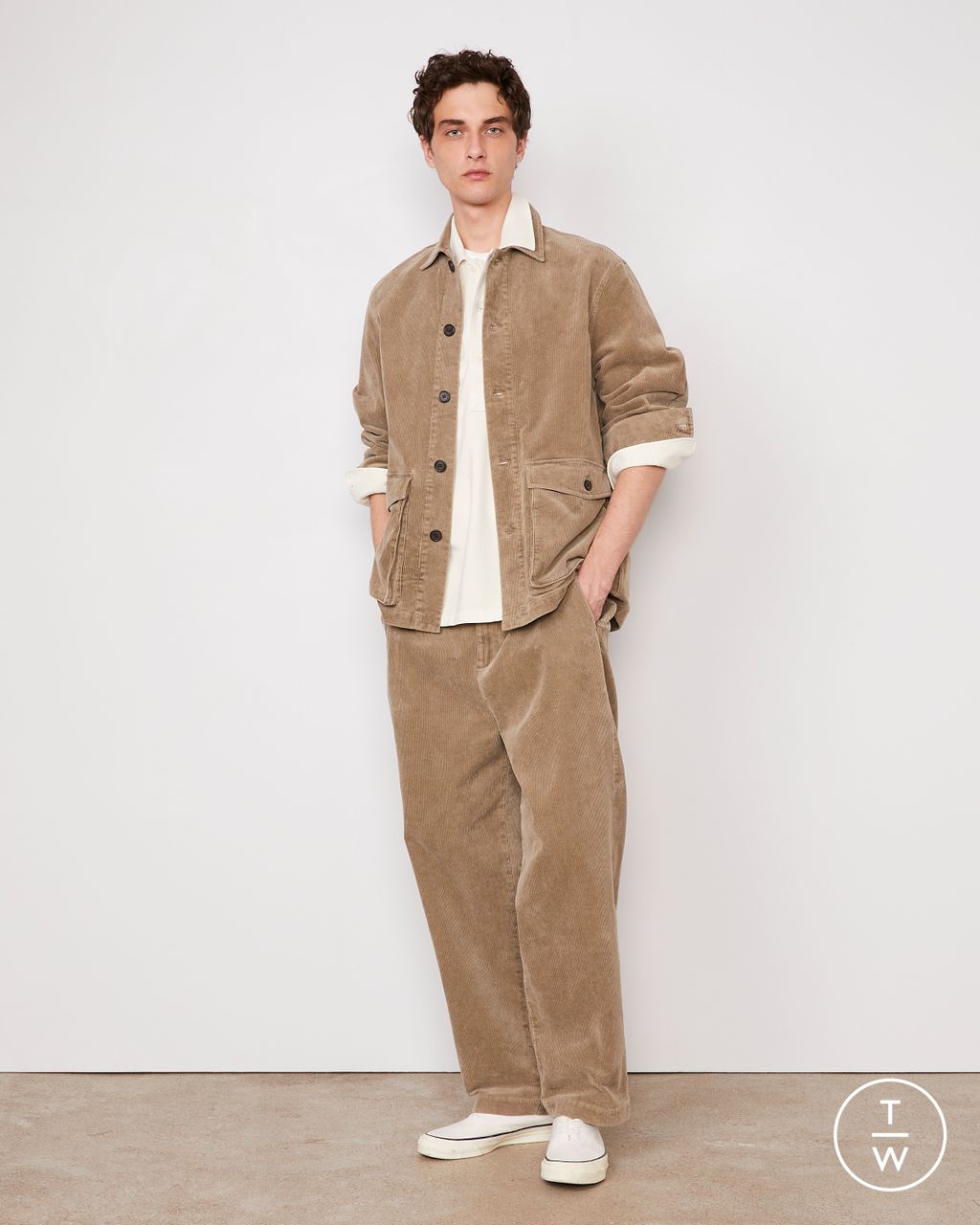 Fashion Week Paris Pre-Fall 2026 look 11 from the Officine Générale collection menswear