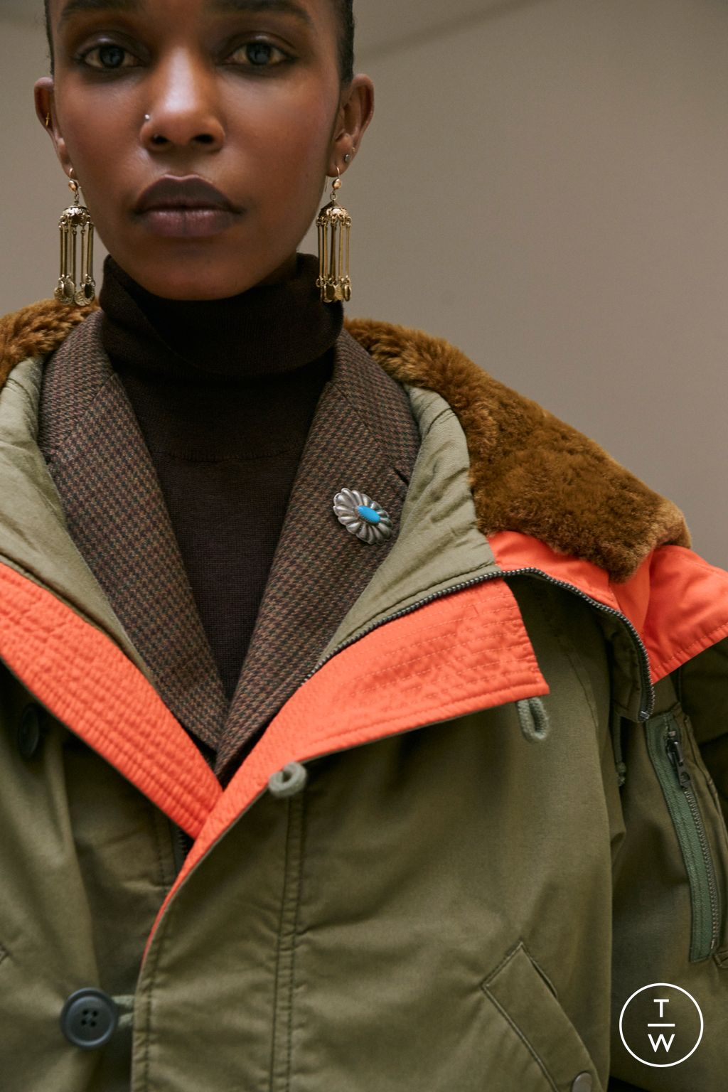 Fashion Week New York Fall/Winter 2026 look 8 from the Polo Ralph Lauren collection womenswear accessories