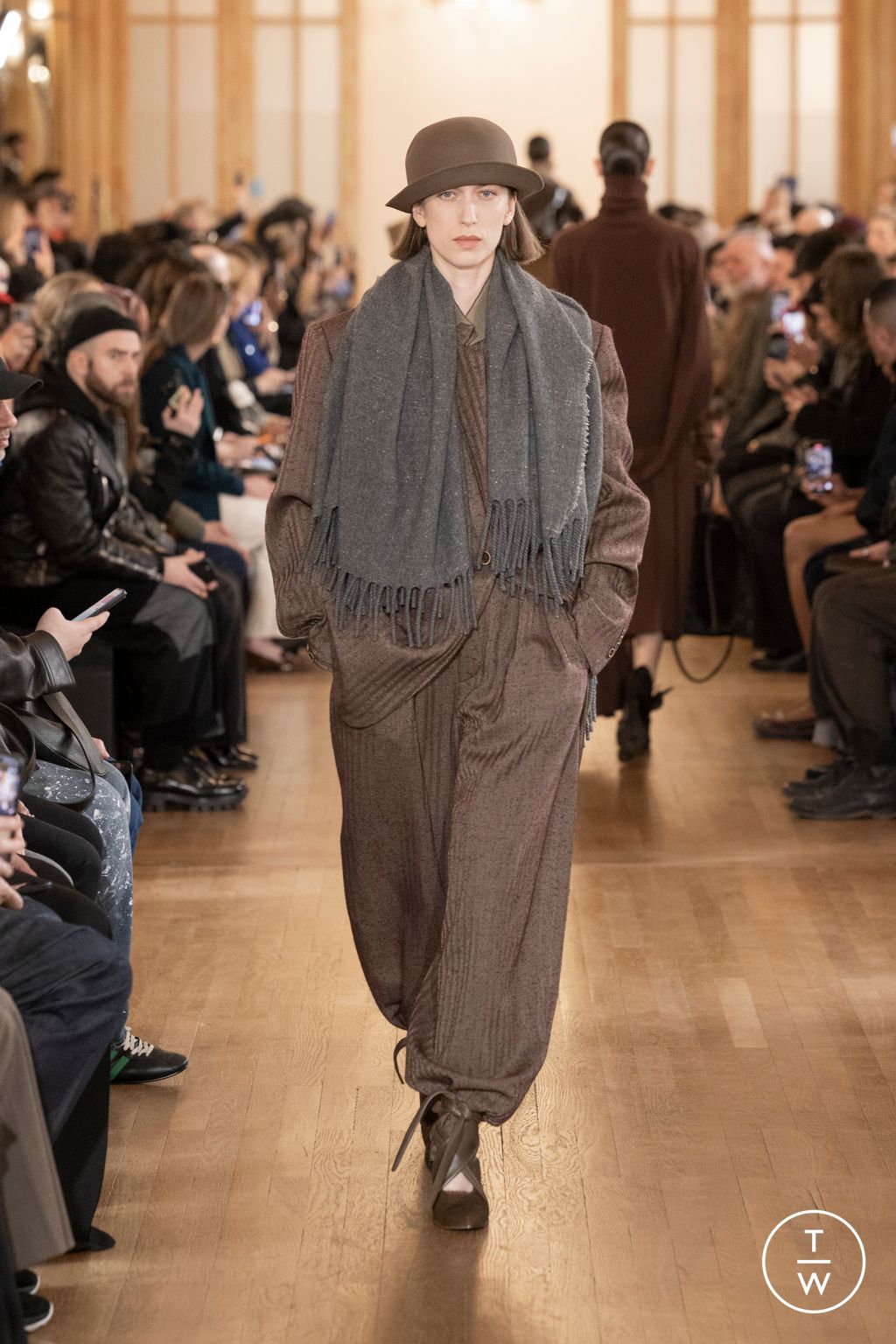Fashion Week Paris Fall/Winter 2026 look 11 from the Uma Wang collection womenswear