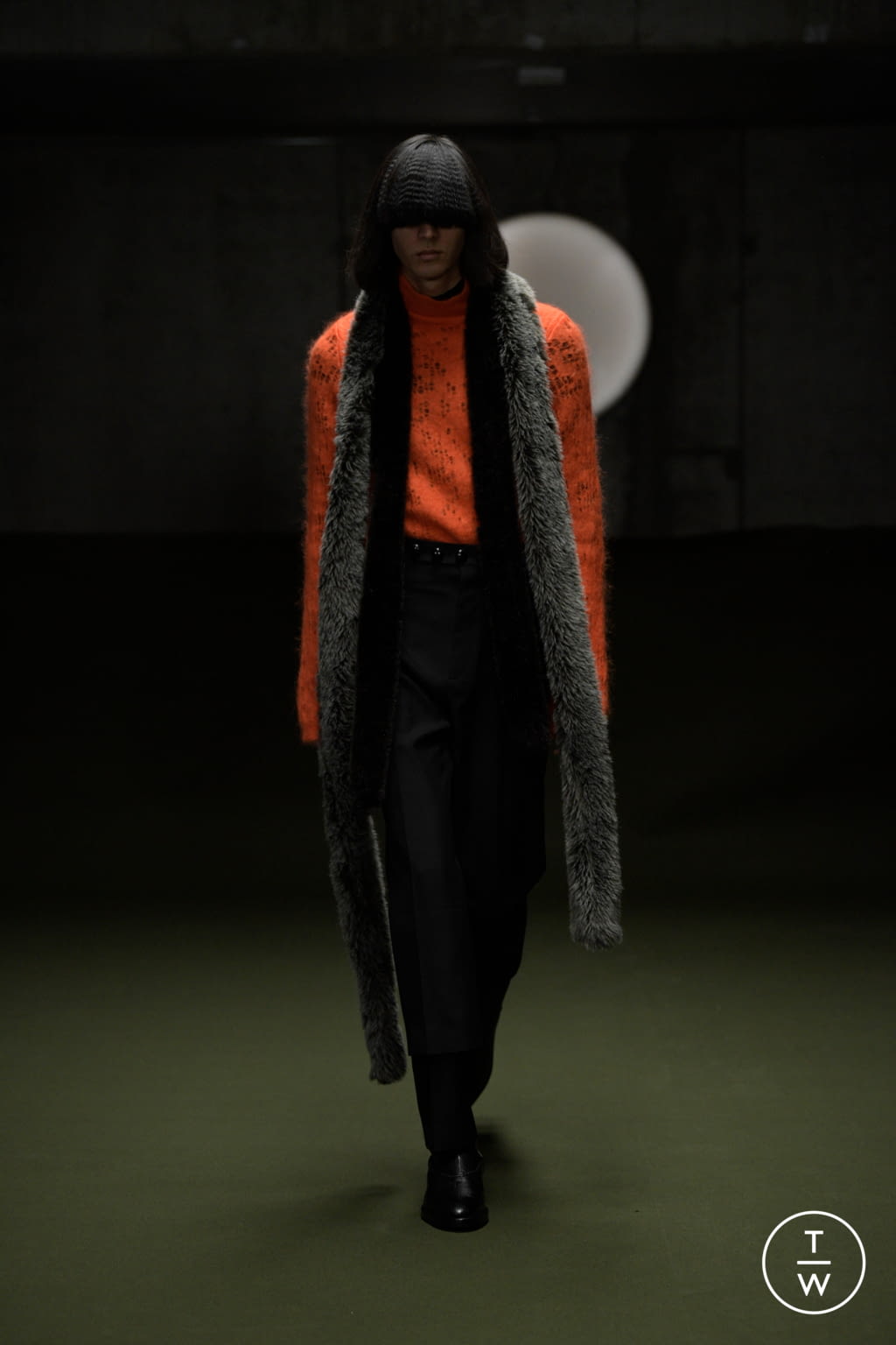 Fashion Week Paris Fall/Winter 2021 look 11 from the Namacheko collection menswear