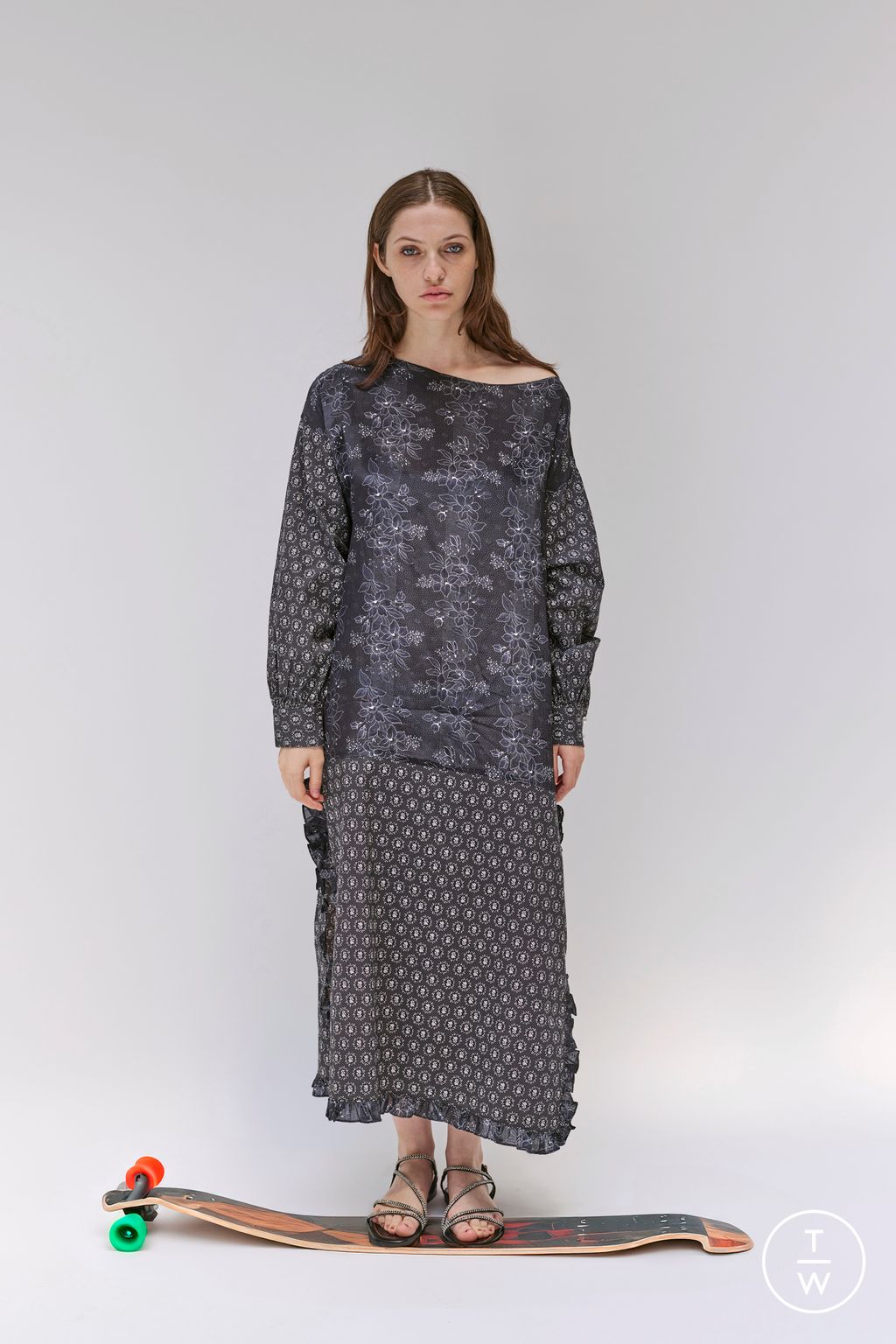 Fashion Week New York Resort 2025 look 11 de la collection Batsheva womenswear