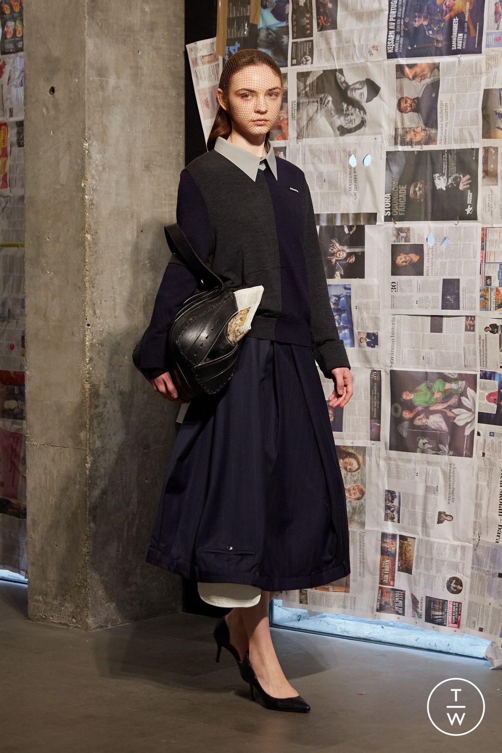Fashion Week Paris Fall/Winter 2024 look 11 from the Hodakova collection 女装