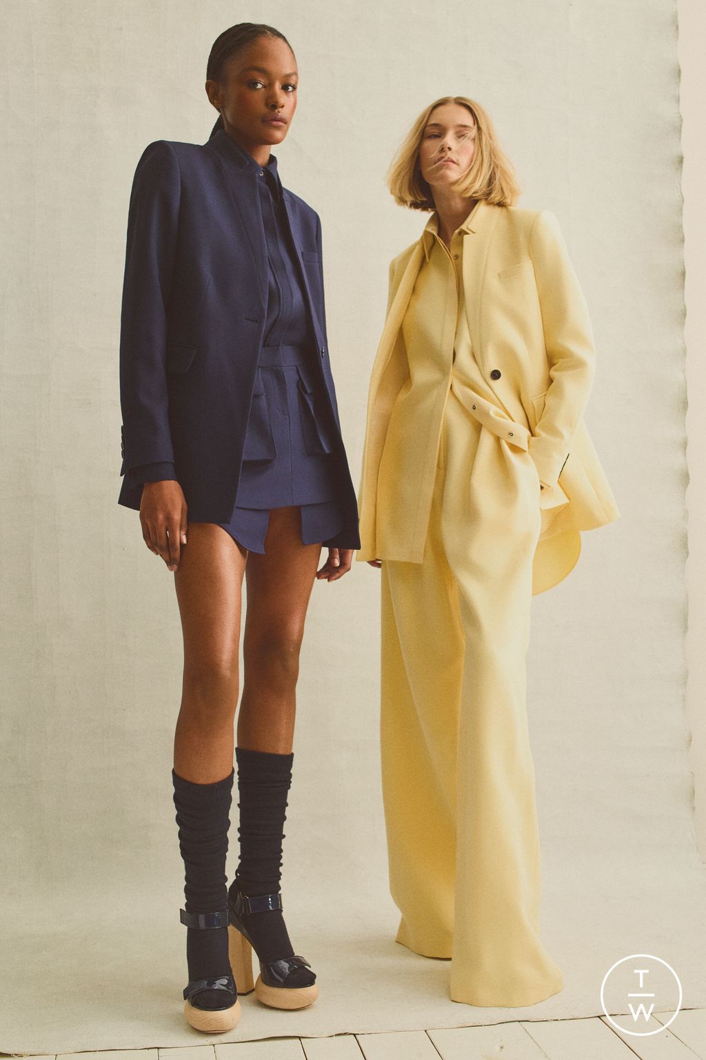 Fashion Week New York Pre-Fall 2023 look 12 de la collection Brandon Maxwell womenswear