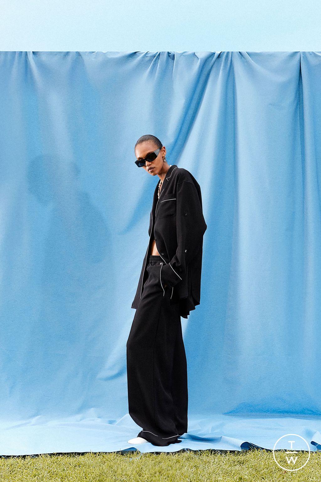 Fashion Week Milan Resort 2026 look 19 from the Sportmax collection womenswear