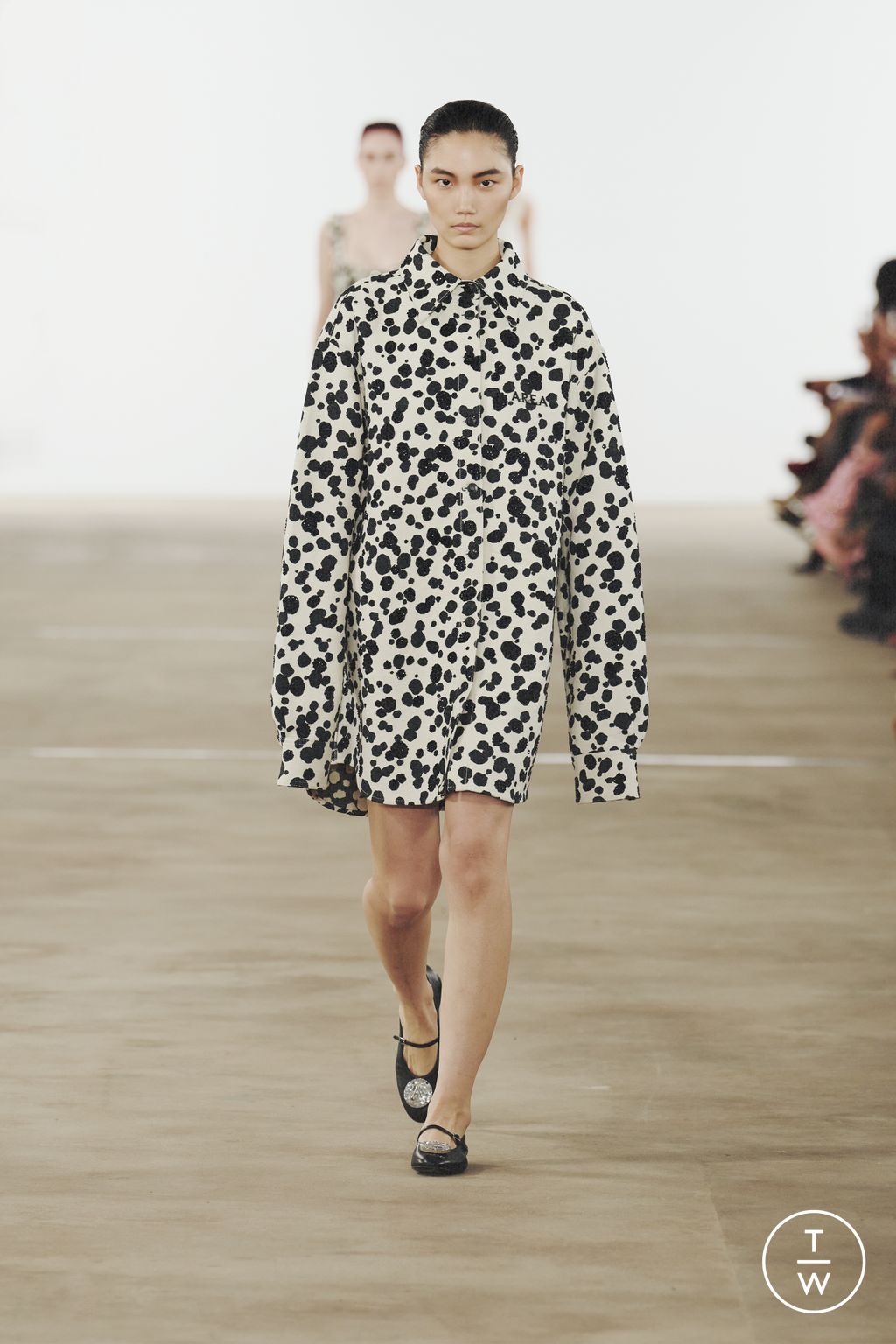 Fashion Week New York Spring/Summer 2024 look 12 from the Area collection womenswear