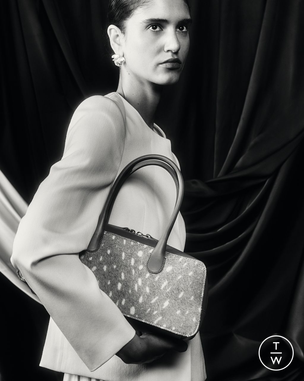 Fashion Week Paris Fall/Winter 2026 look 14 from the Loulou de Saison collection womenswear