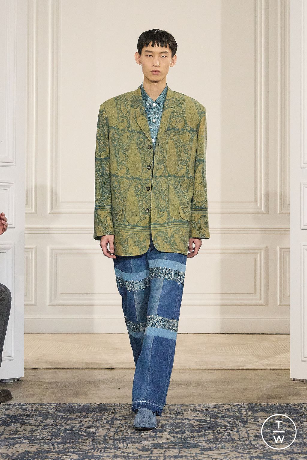 Fashion Week Paris Fall/Winter 2026 look 12 de la collection Kartik Research menswear